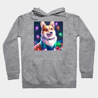 Cute Pembroke Welsh Corgi Drawing Hoodie